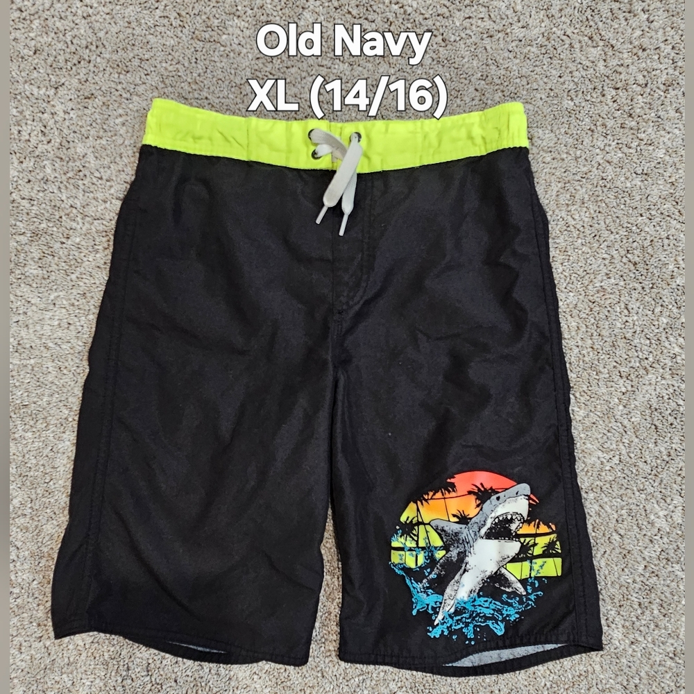 SOLD - XL 14/16 | Old Navy | Boys Swim Trunks
